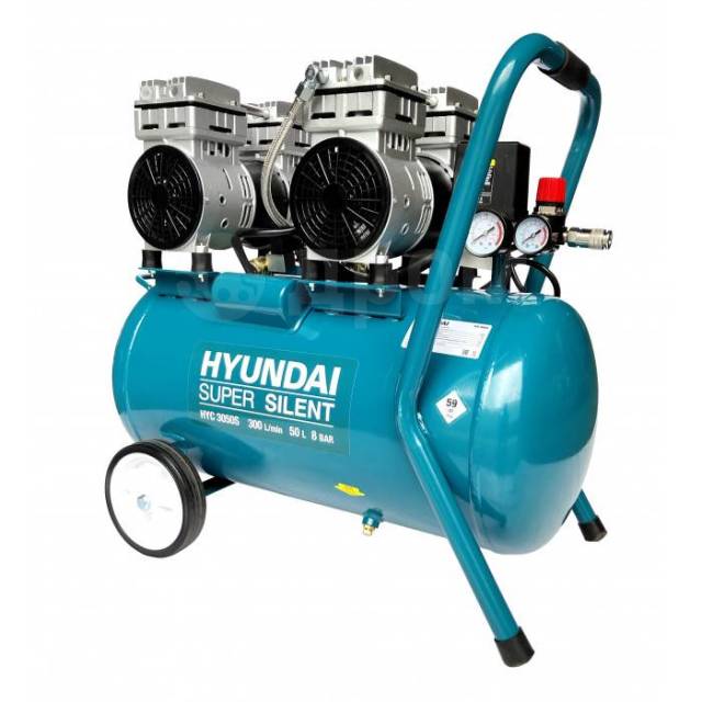 Компрессор безмасляный hyundai hyc 3050s