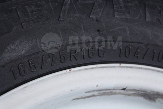 Колёса НА НИВУ, 16", 1 шт, 185 мм, 75 %, радиальный, 185/75R16C, Amtel ...