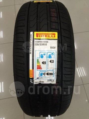 Pirelli scorpion verde 235 55 r18 100v