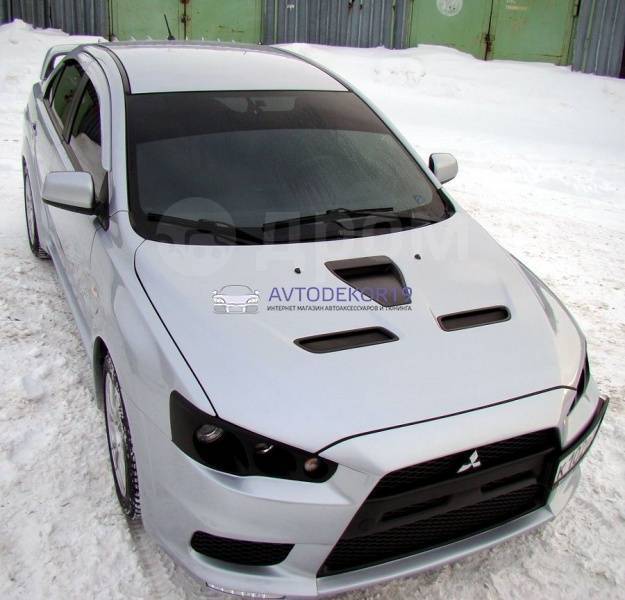 Каталог капотов на Mitsubishi Lancer X (Лансер 10) 2007-2016