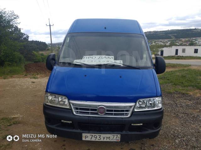 Микроавтобус fiat ducato