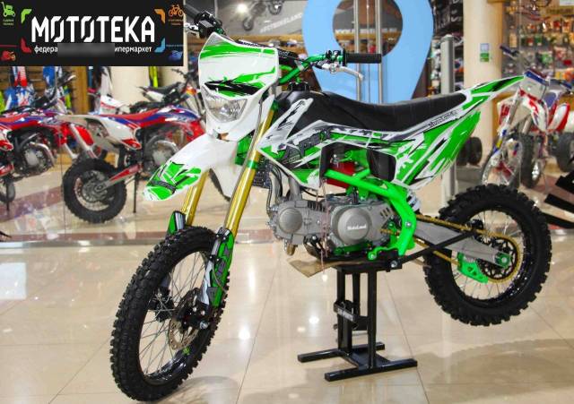 Питбайк Motoland apex10 зеленый