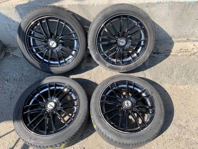 195/50R16 лето на чёрном Rays R16 6.5j 45 4/100 многие Авто, 16", 1 шт ...