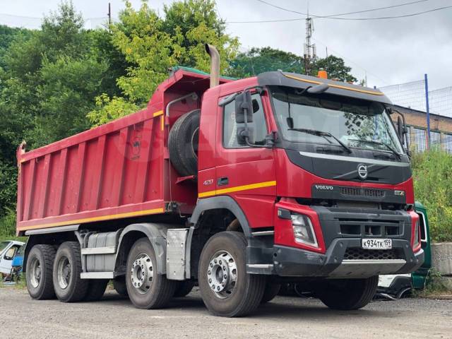 Volvo fmx 8x4 самосвал