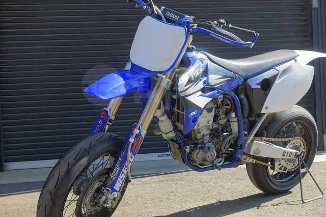 Yamaha yz450f motard стант