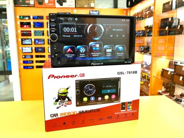 Магнитола Pioneer. GB GSL-7018B Android 2DIN, новый, в наличии. Цена: 8 ...