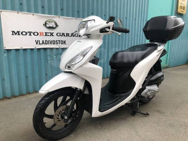 Продам свежий японский скутер Honda Dio 110 cc - Honda Dio 110, 2017 -  Продажа мопедов и скутеров во Владивостоке
