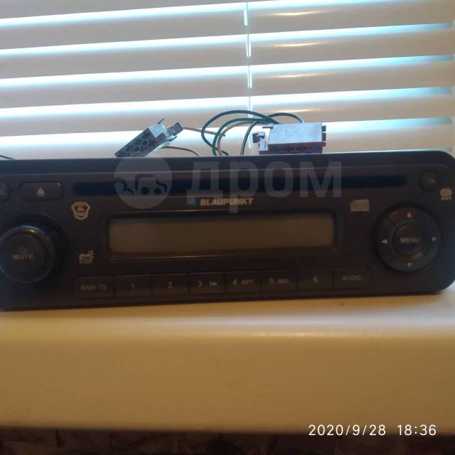 Магнитола Blaupunkt, 1 DIN — 178x50 мм, б/у, в наличии. Цена: 1 000₽ в ...