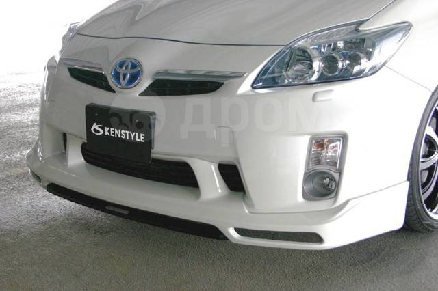 Купить бампер приус 20 тюнинг Купить Губа передняя "Kenstyle" Toyota Prius 30 (09-11г) в Улан-Удэ по цене: 5 0