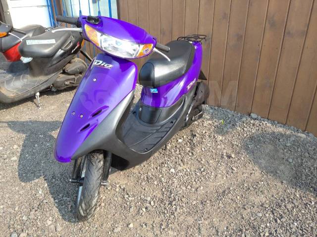 Honda Dio 28zx сине фиолетовый