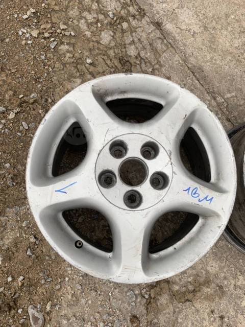 Литые диски на 16 Toyota Aristo, 16", 2 шт, 5x114.3, литой, 1 шт, б/у ...