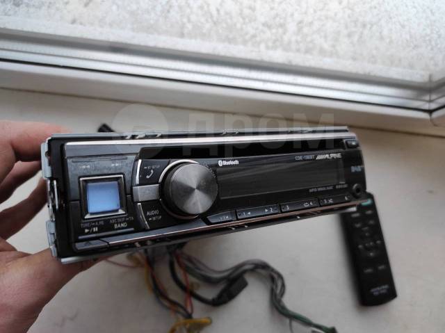 Магнитола Alpine CDE-136BT USB AUX Bluetooth Раскачает любые колонки, 1 ...