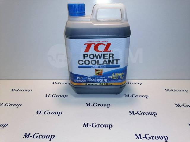 Антифриз TCL Power Coolant Синий -40С 2 литра PC240B Япония Оригинал, в ...