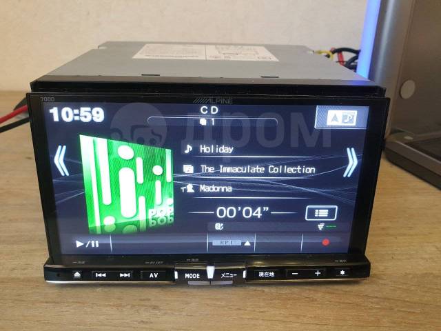 Крутая Магнитола Alpine 700D, 2 DIN — 178x100 мм, б/у, в наличии. Цена ...