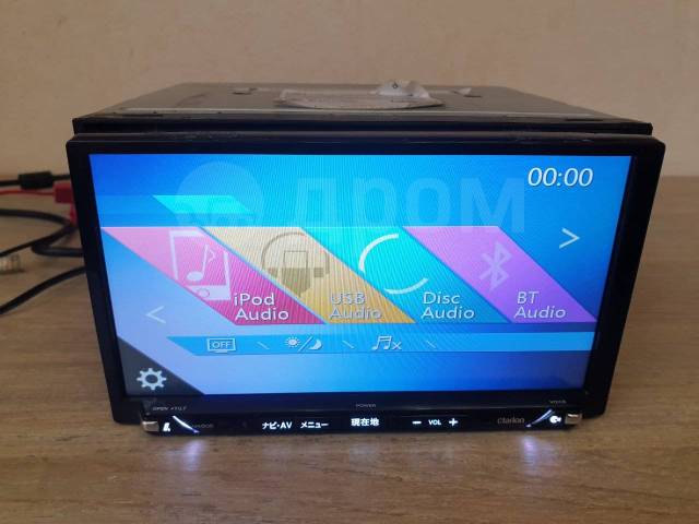 Clarion NX505 2015г Japan! DVD, USB, AUX, Bluetooth, 2 DIN