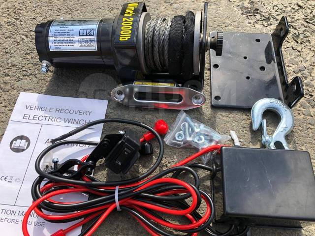 Лебедка Electric Winch 12v 2000lbs/907кг, новый, в наличии. Цена: 4 900 ...