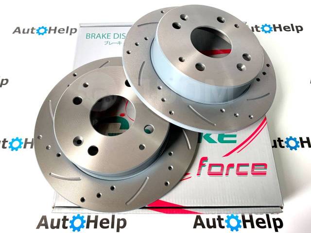 Купить Диски тормозные задние перфорированные G-brake GFR-01325L | GFR ...