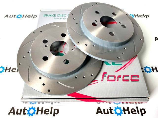 Купить Диски тормозные задние перфорированные G-brake GFR-01804L | GFR ...