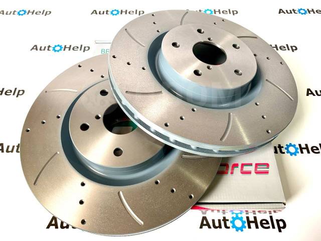 Купить Диски тормозные перед перфорированные G-brake GFR-20739L | GFR ...