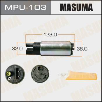 Бензонасос масума mpu 103