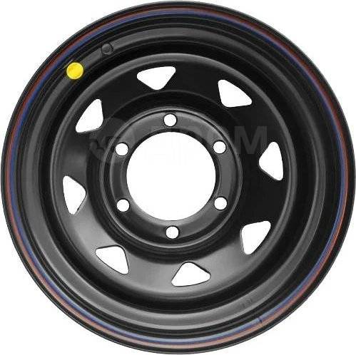 Диск штампованный ORW Китай R15x8.0J 6x139.7 ET-20 d110.1 чёрный, 15 ...