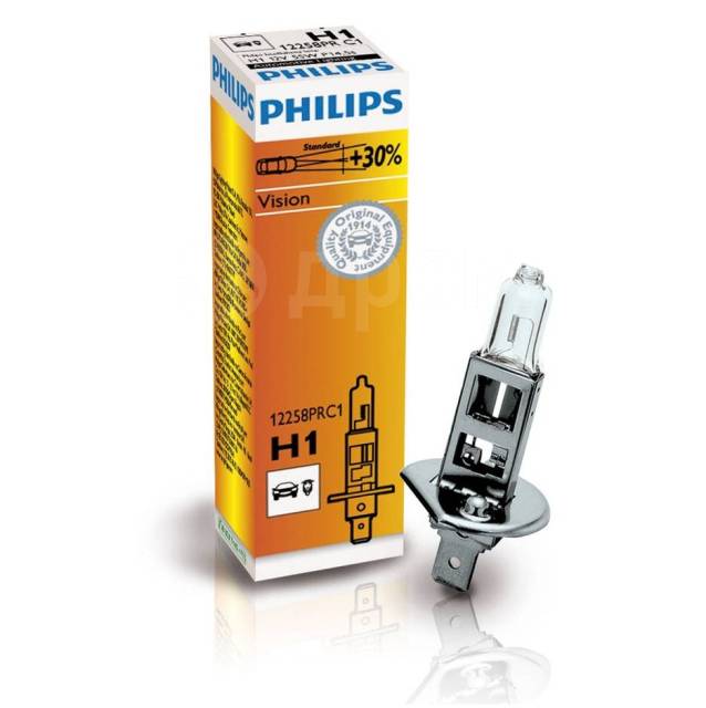  Philips, H1 12V-55W Premium Vision +30% 