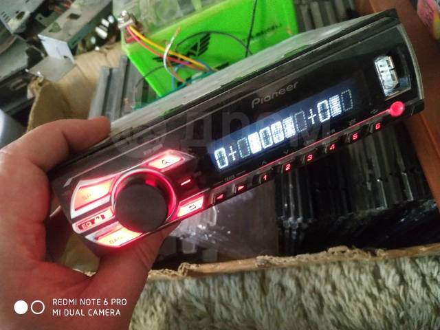 Магнитола Пионер Usb, Pioneer MVH-150U, 1 DIN — 178x50 мм, б/у, в ...