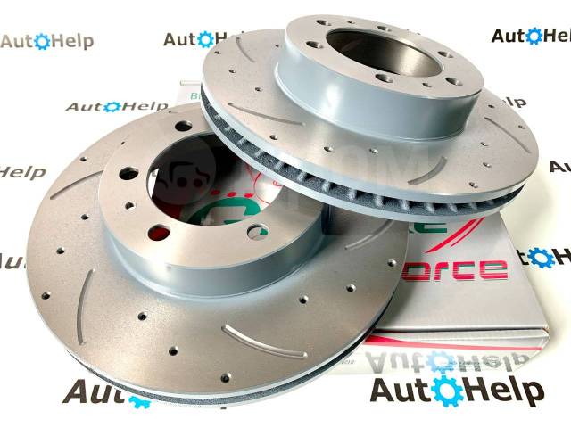 Купить Диски тормозные перед перфорированные G-brake GFR-20738L | GFR ...