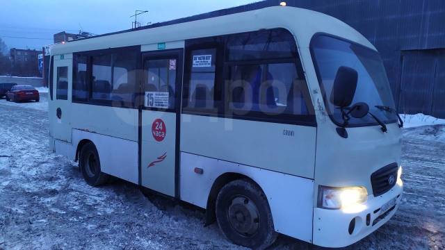 Места в автобусе хендай