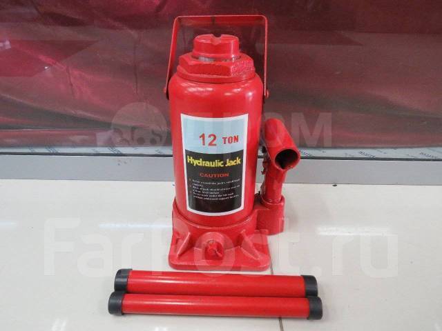 Домкрат гидравлический бутылочный Hydraulic Jack 12Т 210-340мм, новый .