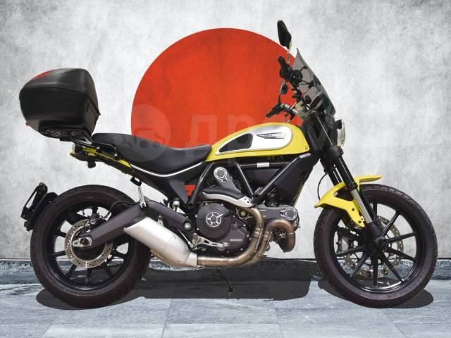 Ducati scrambler cheap top box