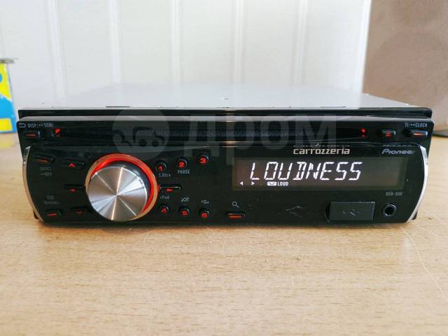 Pioneer Carozzeria DEH-550 CD MP3 USB AUX, 1 DIN — 178x50 мм, б/у