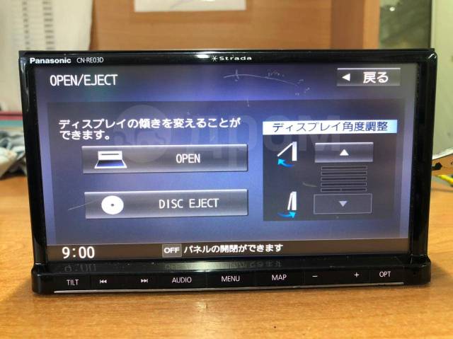 Panasonic strada CN RE03D DVD, USB, SD, Bluetooth 2016 год, 2 DIN