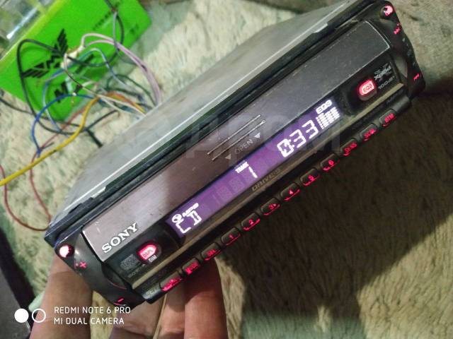 Магнитола Сони, Sony cdx-r3350ee, 1 DIN — 178x50 мм, б/у, в наличии ...