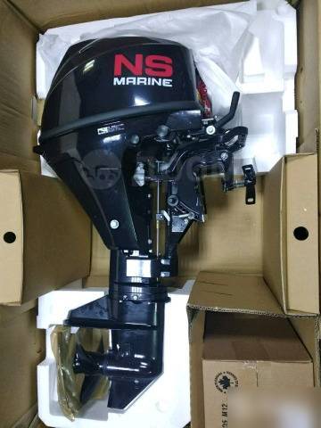 Лодочный мотор ниссан 9.8. NS Marine NMF 9.8 B S. Лодочный мотор 4-х тактный NS Marine 9.8 NMF.