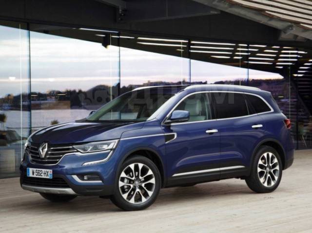 Рено колеос фото в новом кузове Купить Renault Koleos 2016 - 2020г Дефлектор капота (Мухобойка) в Красноярске по