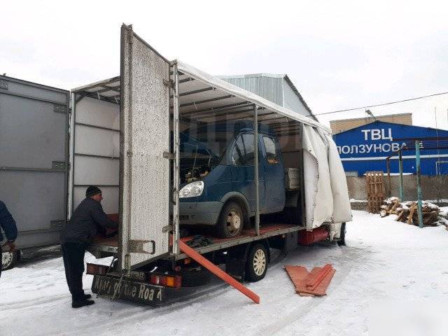 верхняя погрузка на газель