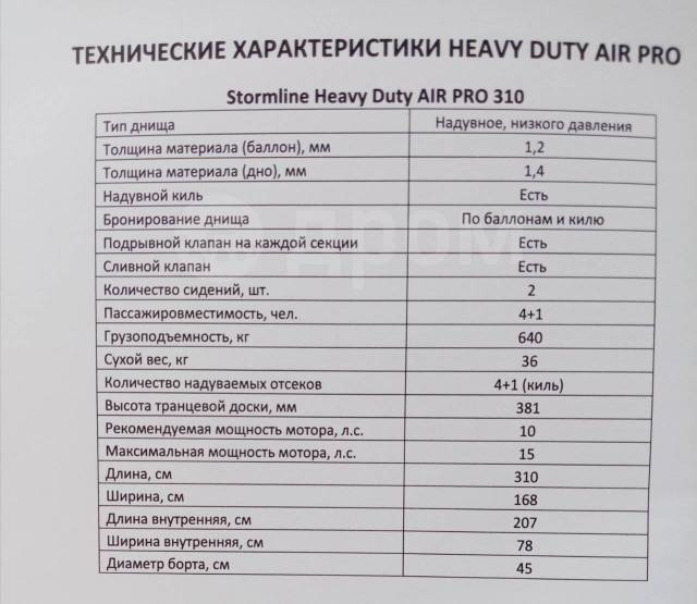 Stormline Heavy Duty Air Pro. 2018 ,  3,20.,  , 5,00..,  