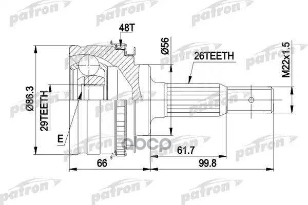 Patron код pgs1128sx