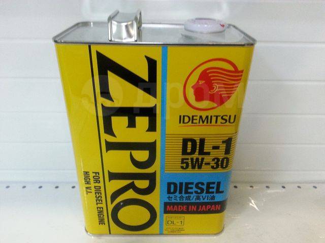 Масло идемитсу дизель. Idemitsu Zepro Diesel DL-1 5w-30 4 л. Zepro Diesel DL-1 5w-30 артикул. Idemitsu 5w30 DL-1. Idemitsu Zepro Diesel DL-1 5w30.