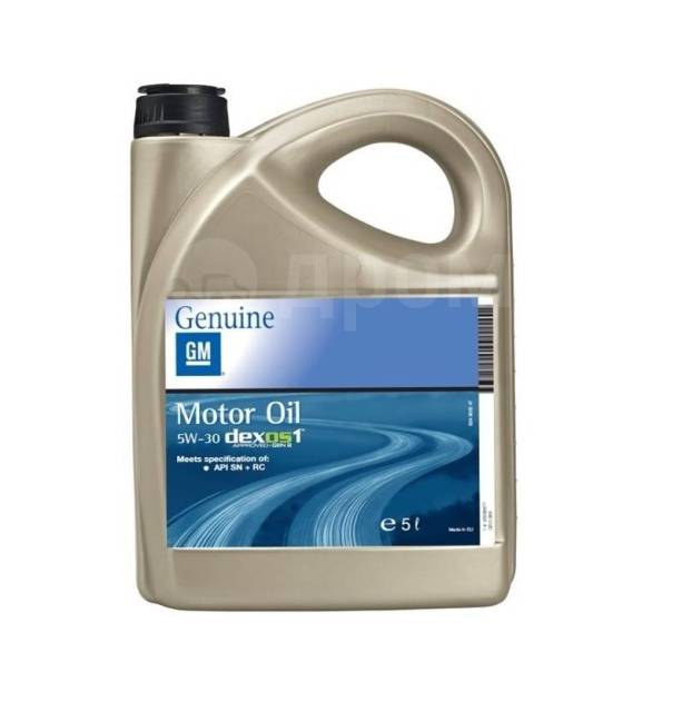 Моторное масло GM Dexos1 Gen2 5W-30 (5 л. ) 95599877 (EC), General ...