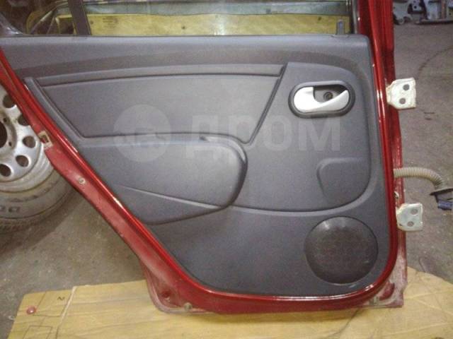 Как снять обшивку двери сандеро степвей Купить Обшивка двери Renault Sandero Stepway 2009-2014г. 8200732468, задняя лева
