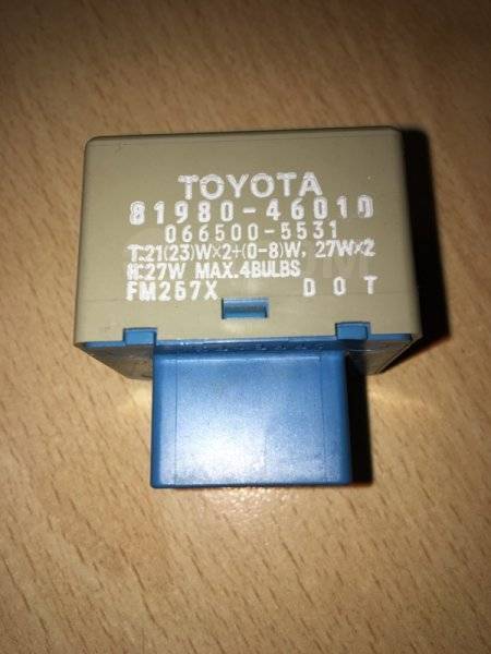 Реле поворотов тойота филдер Купить Реле поворотов Toyota Corolla Fielder 2007 8198046010 ZRE142 2ZR-FE в Хаб