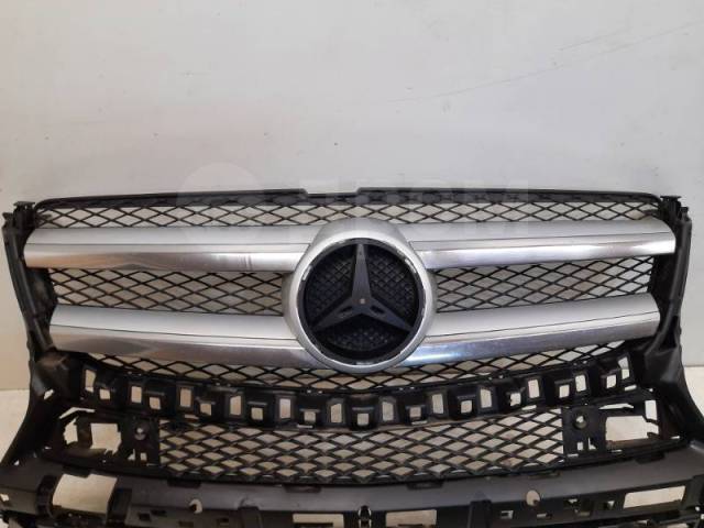 X166 как снять решетку радиатора Купить Решетка радиатора Mercedes-Benz GL 2012-2015 П030-127643 в Новосибирске п