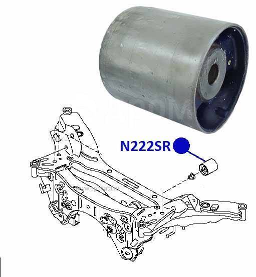 сайленблок заднего редуктора ниссан хтрейл т30