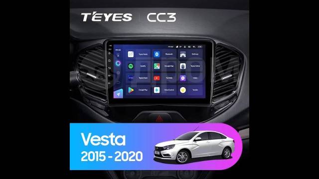 Магнитола teyes lada vesta