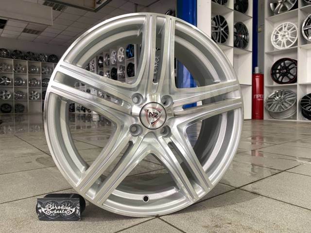 Диски NZ F-6 4x98 r16 #1743 серебристые лучи с полиролью, NZ Wheels F-6 ...