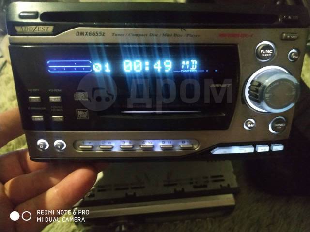Магнитола Процессорная Clarion Addzest, 2 DIN — 178x100 мм, б/у, в ...