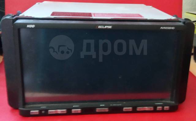 Магнитола Eclipse на две камеры, 2 DIN — 178x100 мм, б/у, в наличии ...