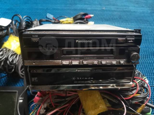 Комплект Panasonic Strada CN-HDS955, 2 DIN — 178x100 мм, б/у, в наличии.  Цена: 8 500₽ в Улан-Удэ